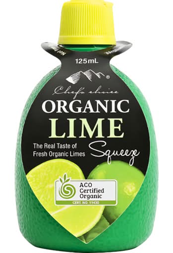 Chef's Choice Organic Juice Squeeze, Lime (125mL)