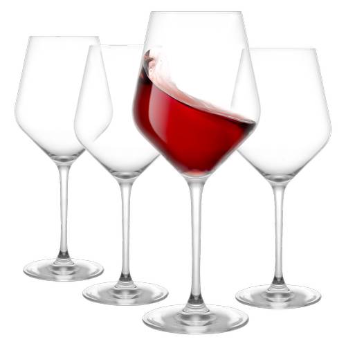 Layla Crystal Red Wine Glasses 17oz 4pk