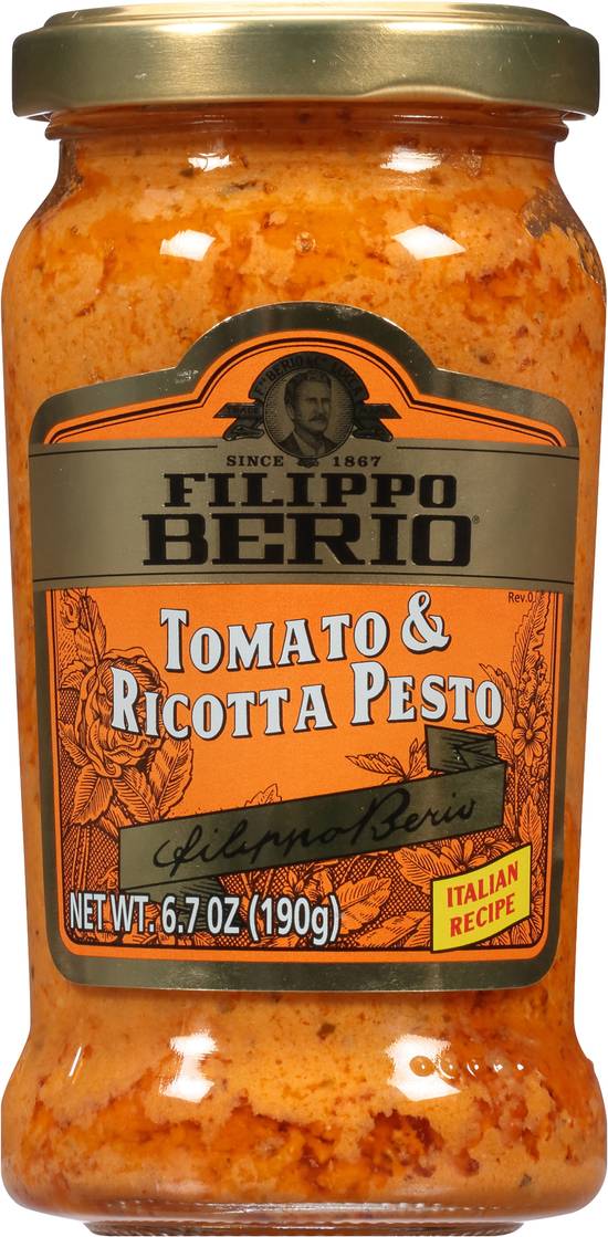 Filippo Berio Pesto Sauce (tomato - ricotta)