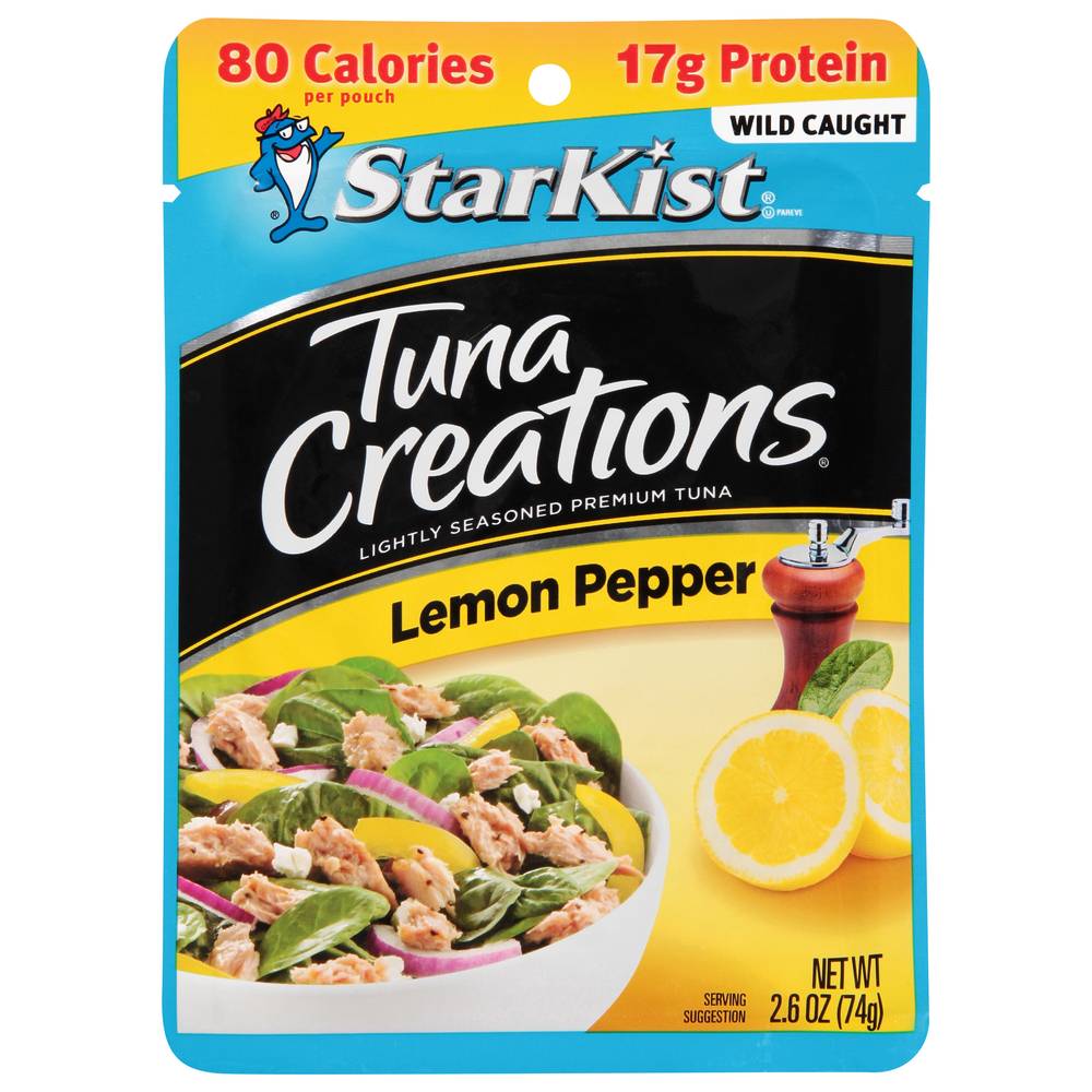 StarKist Tuna Creations, Lemon Pepper (2.6 oz)