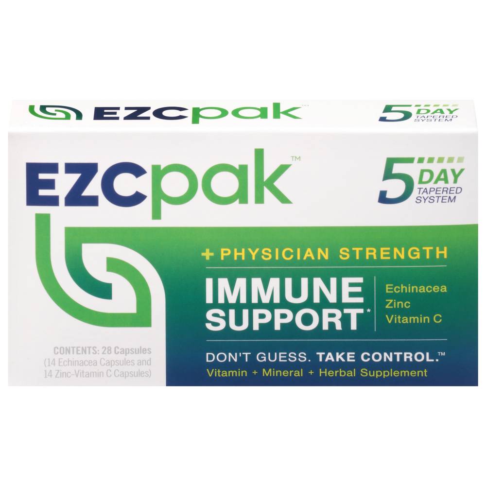 Ezc Pak Physician Strength Immune Support Capsules (28 ct)