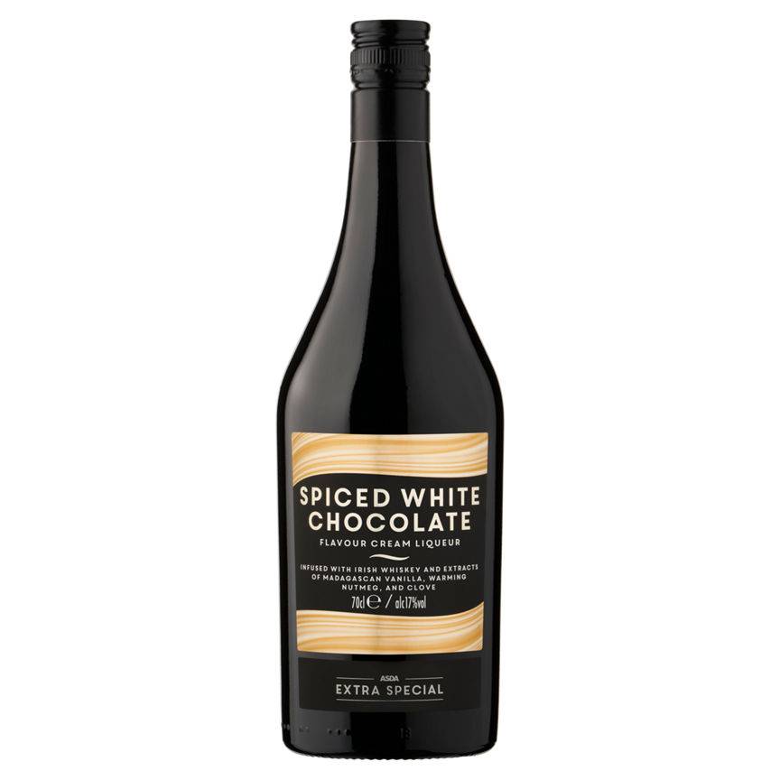 ASDA Extra Special Spiced White Chocolate Flavour Cream Liqueur 70cl