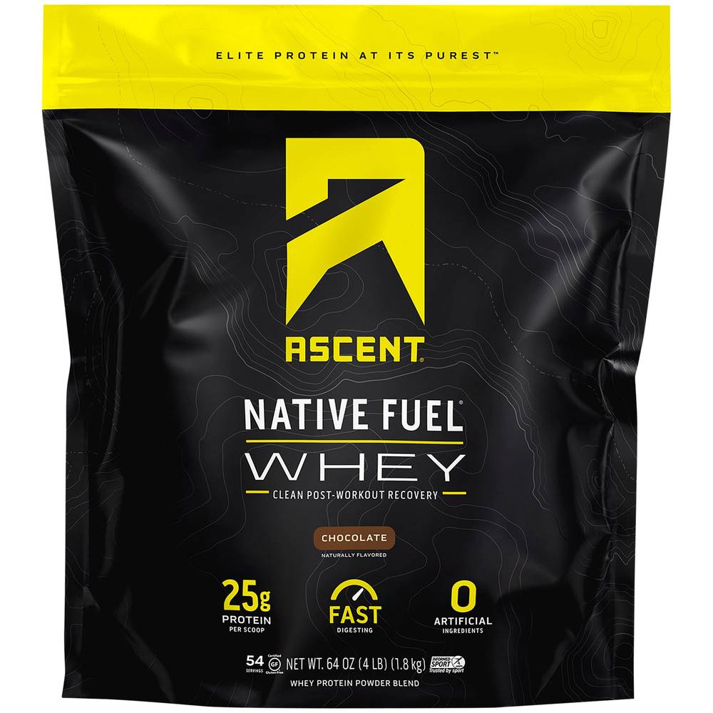 Ascent Protein Native Fuel Whey (chocolate)