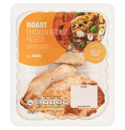 ASDA Roast Chicken Breast Fillets (240g)