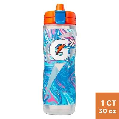 Gatorade Gx 30 Floz Water Bottle, Marble Blue