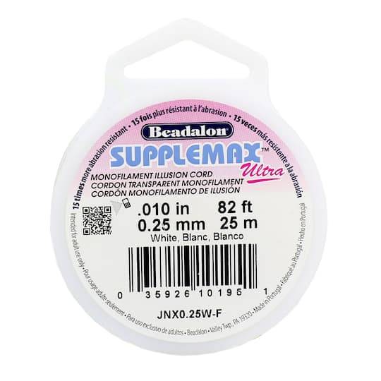 Beadalon Supplemax 0.25Mm Ultra Monofilament Illusion Cord