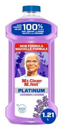 Mr. Clean Platinum Multi-Surface Cleaner, Lavender (1.21 L)