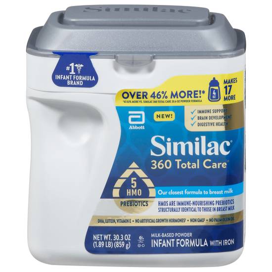 Similac Milk-Based Powder Infant Formula With Iron