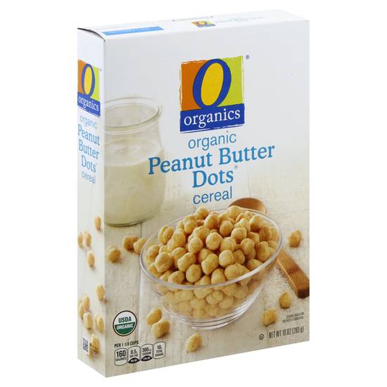 O Organics Cereal Peanut Butter Dots (10 oz)