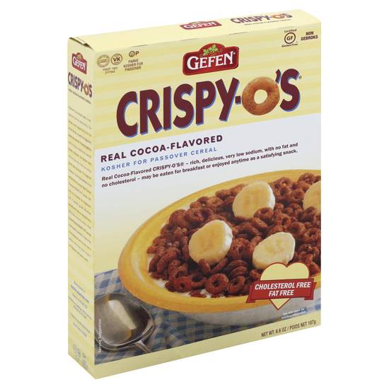 Crispy-O's Real Cocoa-Flavored Kosher Cereal (6.6 oz)