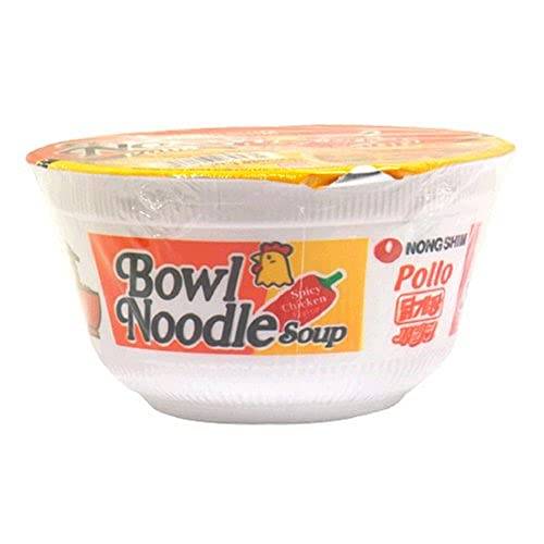 Nongshim Bowl Noodles Soup Spicy Chicken