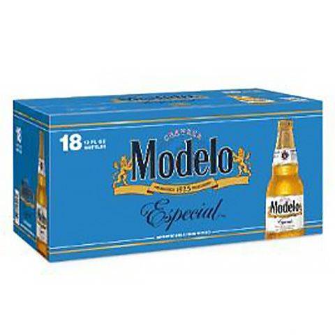 Modelo Cerveza Especial Mexican Lager Beer (18 ct, 12 fl oz)