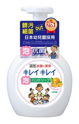 日本獅王趣淨洗手慕斯-清爽柑橘250ml <250ml毫升 x 1 x 1BOTTLE瓶>