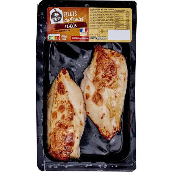 Carrefour Original - Filets de poulet rôtis