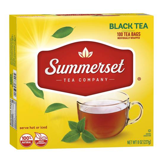 Summerset Indivially Wrapped Black Tea Bags (8 oz)(100 ct)