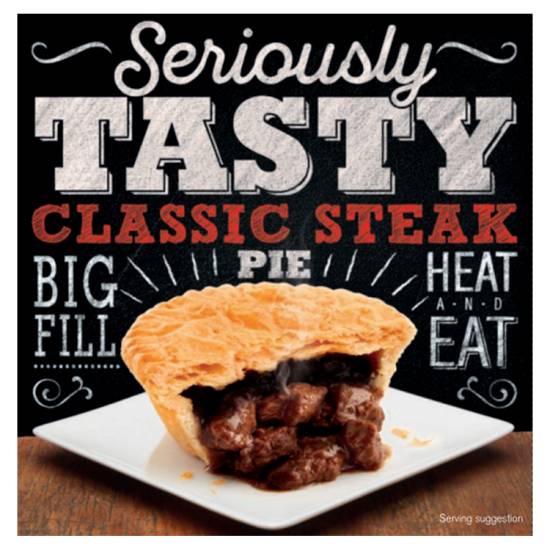 Seriously Tasty Classic Steak Pie