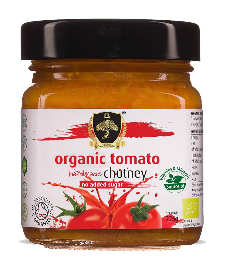 Golden Virgin Organic Tomato Chutney (225g)