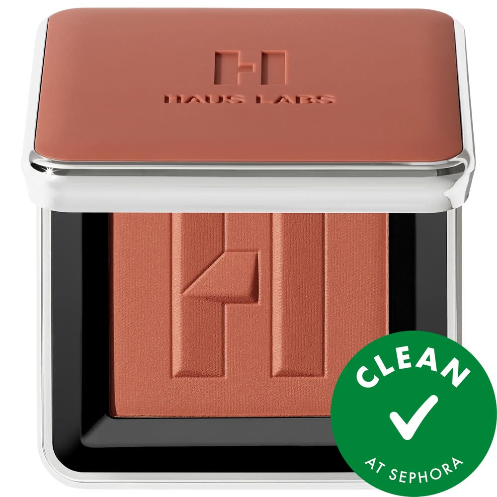 Haus Labs Color Fuse Talc-Free Blush Powder With Fermented Arnica Fire Moon