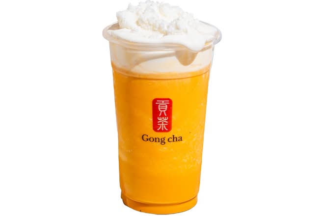 Pumpkin Spice Smoothie w/ Milk Foam