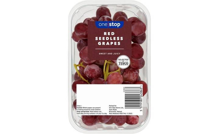 One Stop Red Seedless Grapes 500g (377124) 