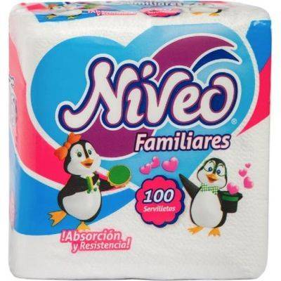 NIVEO Servilletas Familiar 100uds
