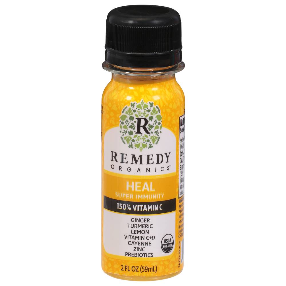 Remedy Organics Ginger Turmeric Lemon Super Immunity Heal