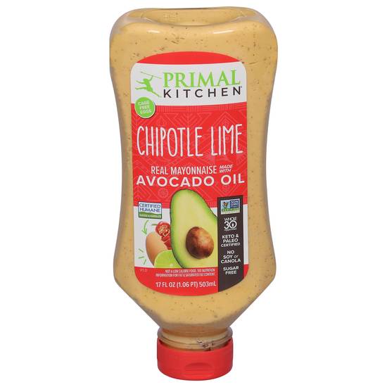 Primal Kitchen Avocado Oil Real Mayonnaise (chipotle lime )