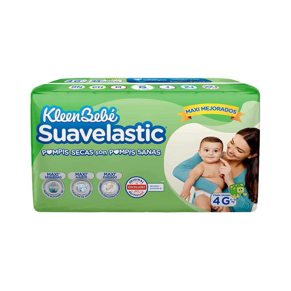 Kleenbebé pañal etapa 4 (40 un) (unisex/g)