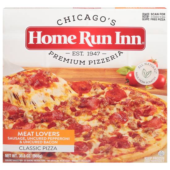 Home Run Inn Frozen Meat Lovers Signature Pizza (32 oz)
