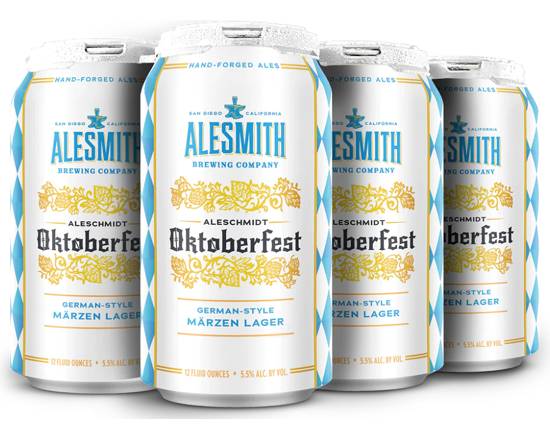 Alesmith Brewery AleSchmidt Oktoberfest 6 Pack 12oz Cans