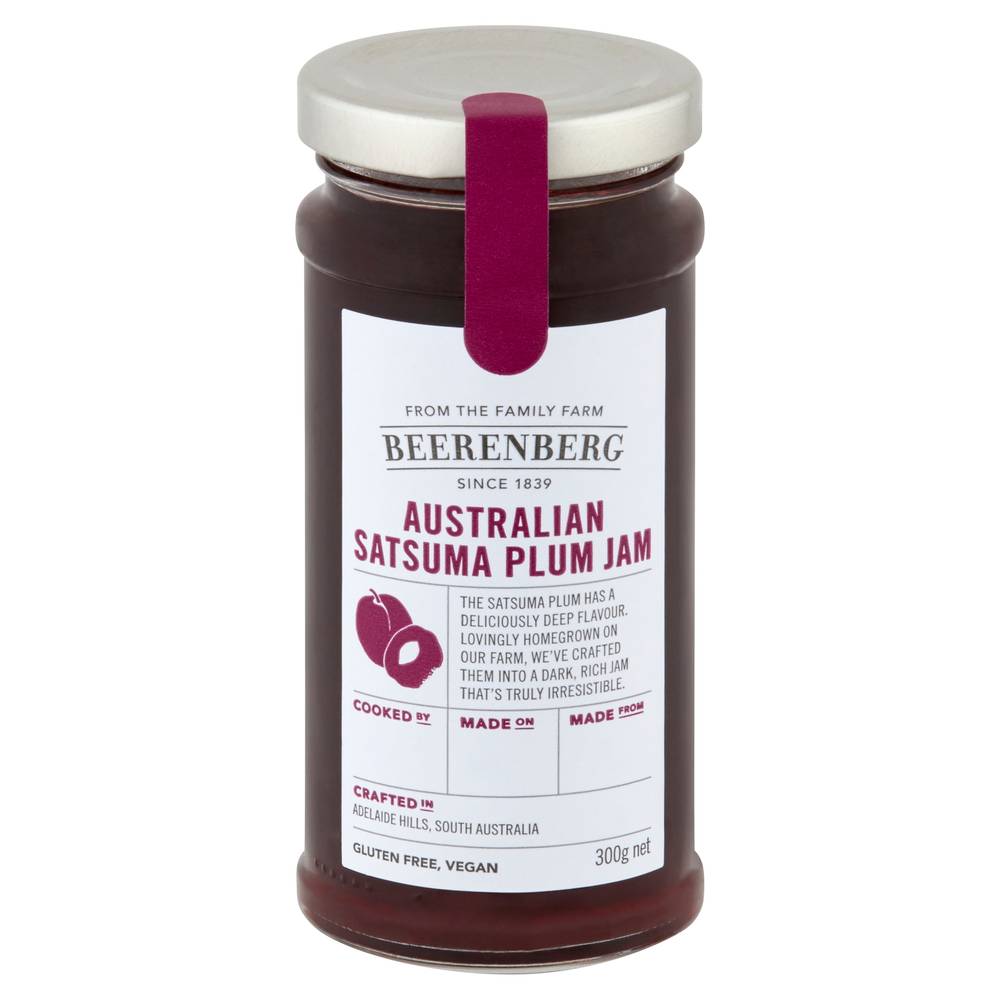 Beerenberg Australian Satsuma Plum Jam Delivery Near Me Order Online