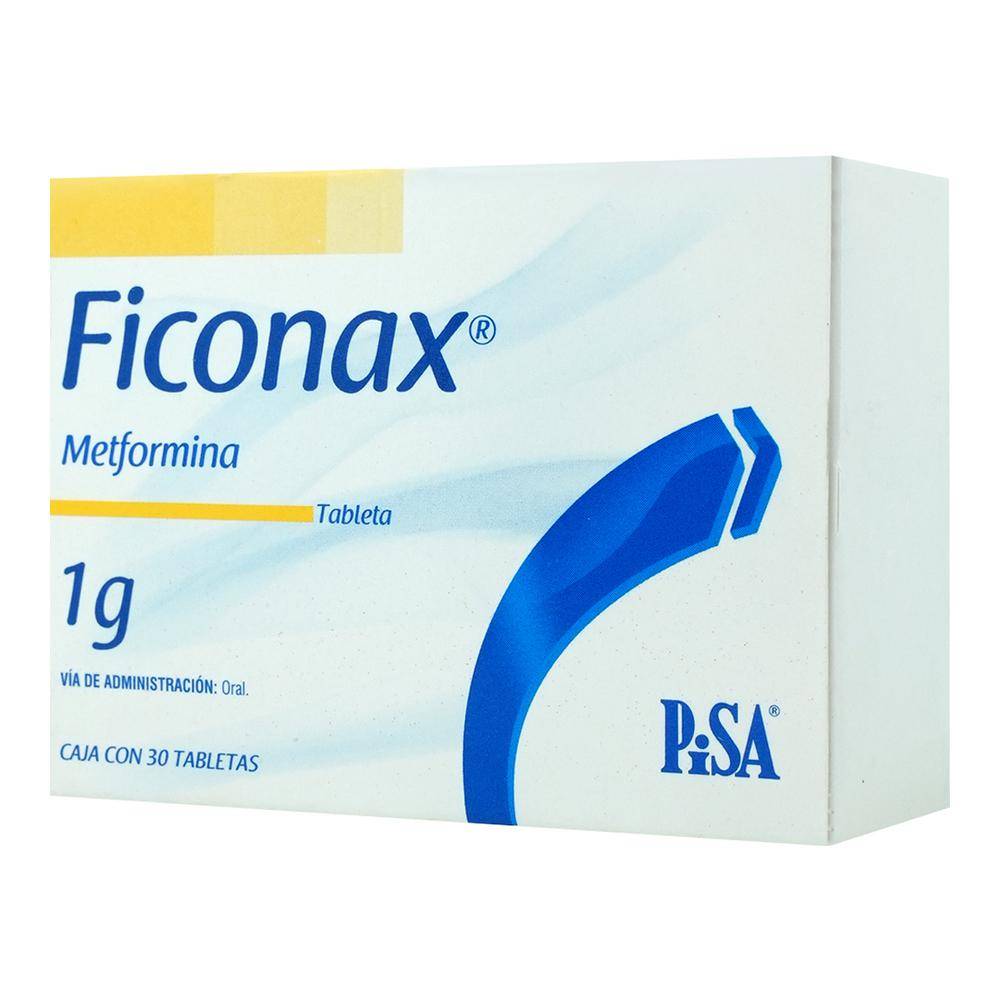 Pisa ficonax metformina tabletas 1 g (30 piezas)