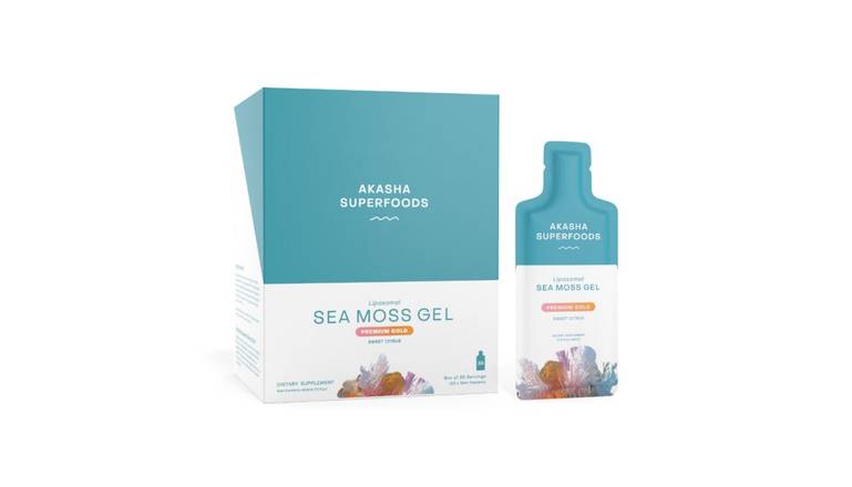 Akasha Superfoods: Liposomal Sea Moss Gel Box