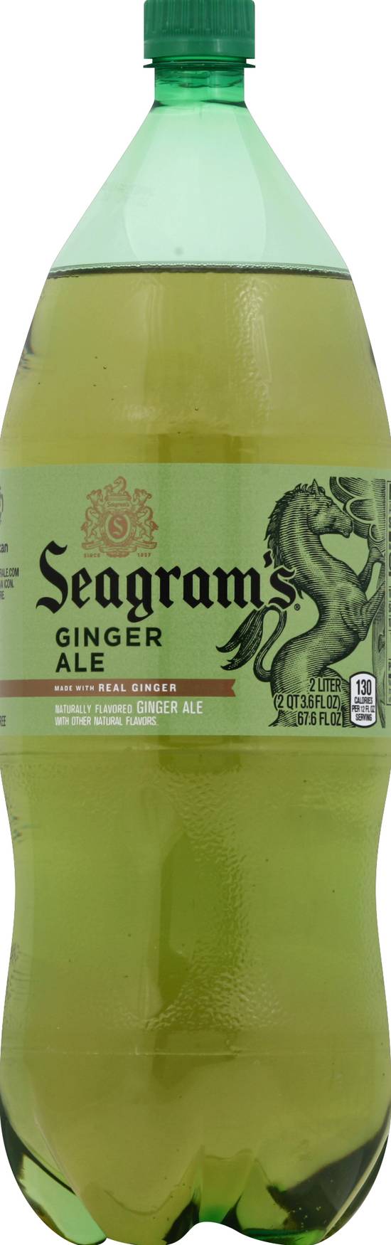 Seagram's Escapes Ginger Ale Soda (2 L)
