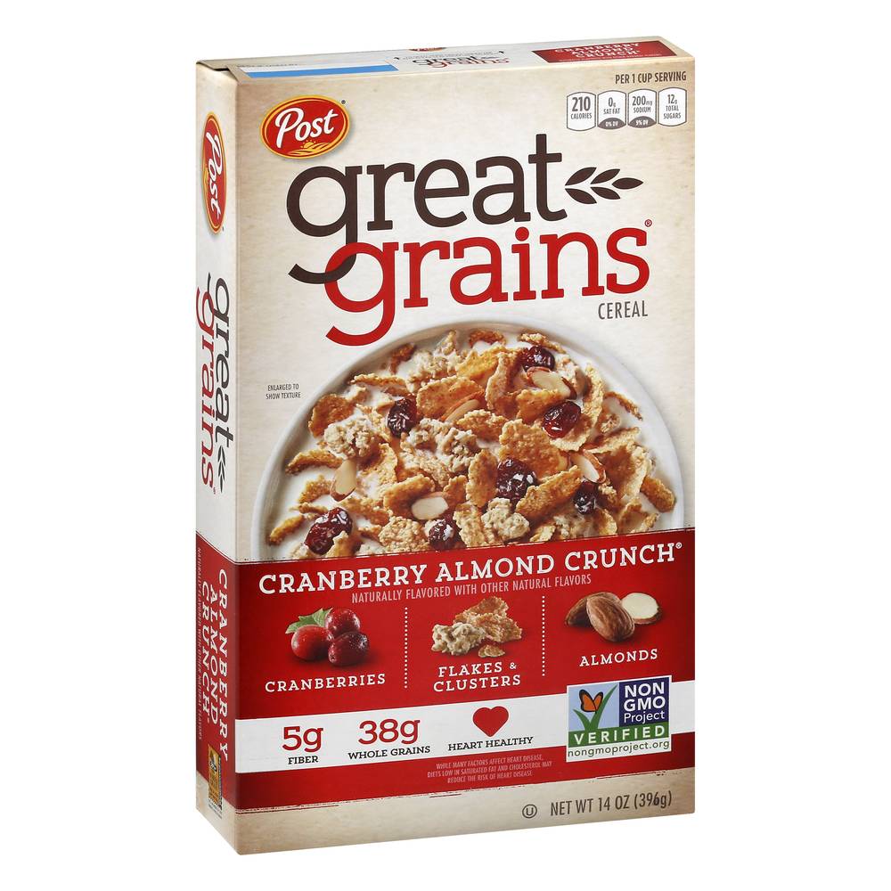 Great Grains Cranberry Almond Crunch Cereal (14 oz)