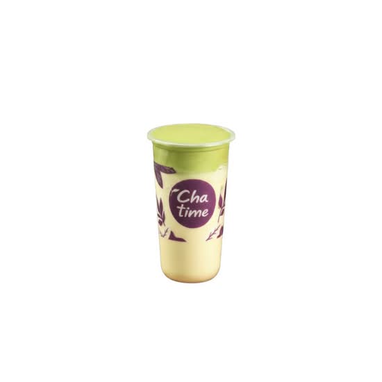 Thé au lait au Jasmin au nuage de matcha / Jasmine Milk tea Matcha Cloud (茉莉花奶茶抹茶雲)