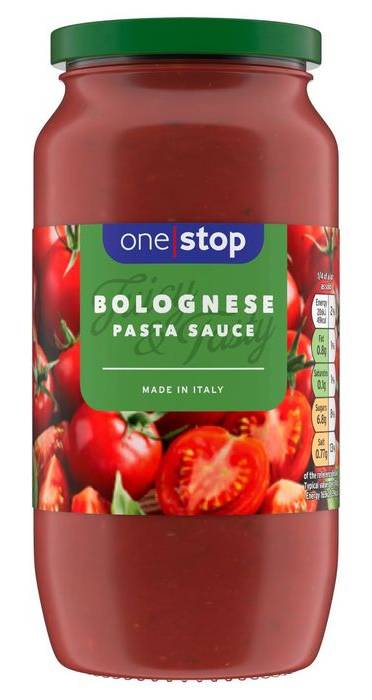 One Stop Bolognese Pasta Sauce 500g (392798)