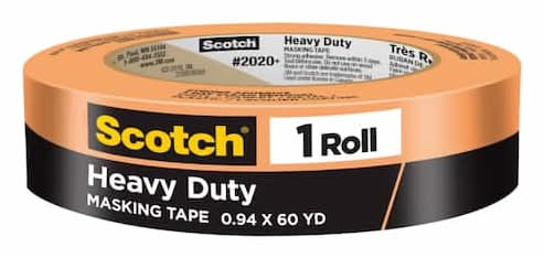 Scotch 0.94" X 60Yd. Heavy Duty Masking Tape