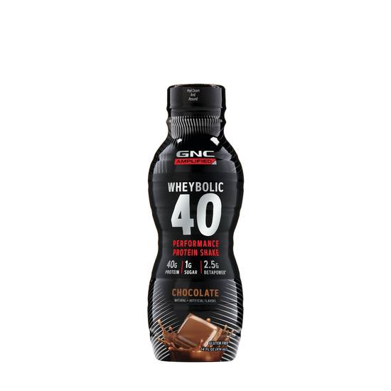 AMP Wheybolic 40 Ready-to-Drink Protein Shake Chocolate (14 oz)