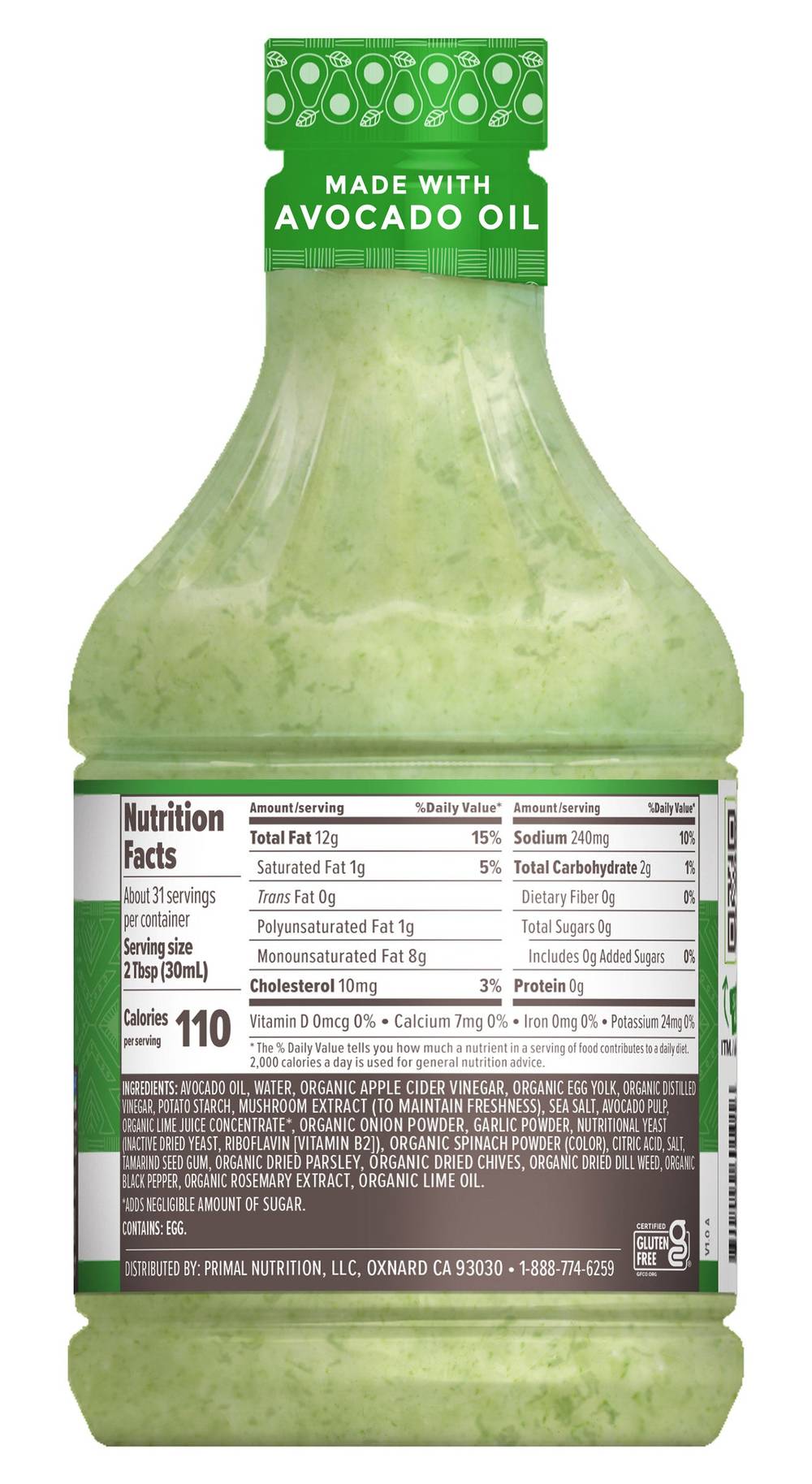 Costco - Primal Kitchen Avocado Lime Dressing (31 fl oz) - Delivery in Under an Hour | Uber Eats Costco - Primal Kitchen Avocado Lime Dressing (31 fl oz) - Delivery in Under an Hour | Uber Eats