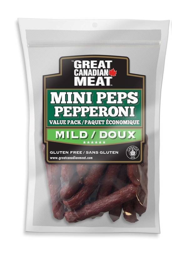 GCM Mini Peps Pepperoni Mild 225 g