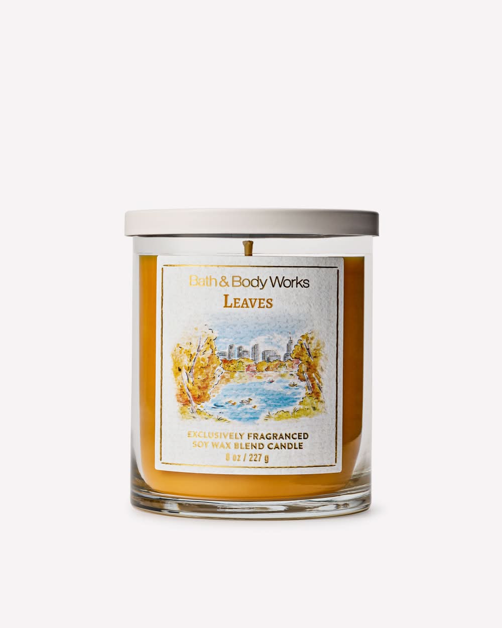 Leaves Single Wick Candle