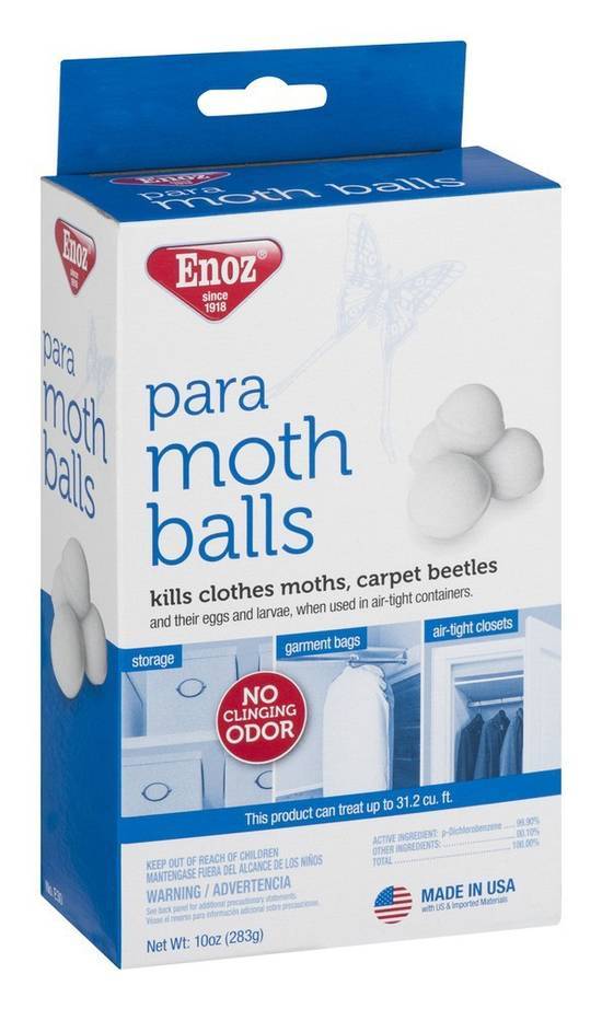 Enoz Para Moth Balls - 10 oz box