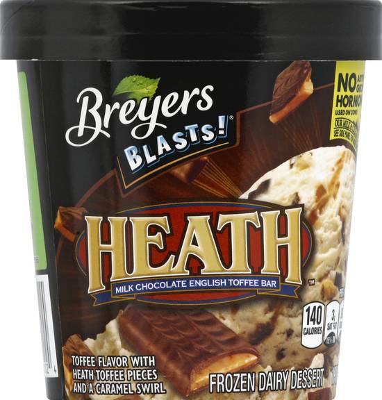 Heath Milk Chocolate English Toffee Bar Ice Cream (16oz container)