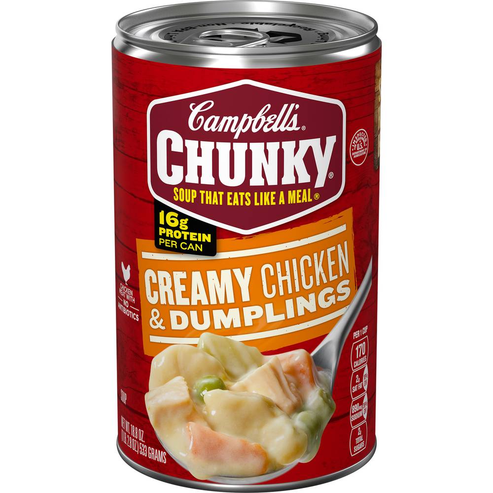 Campbell's Chunky Creamy Chicken and Dumplings Soup