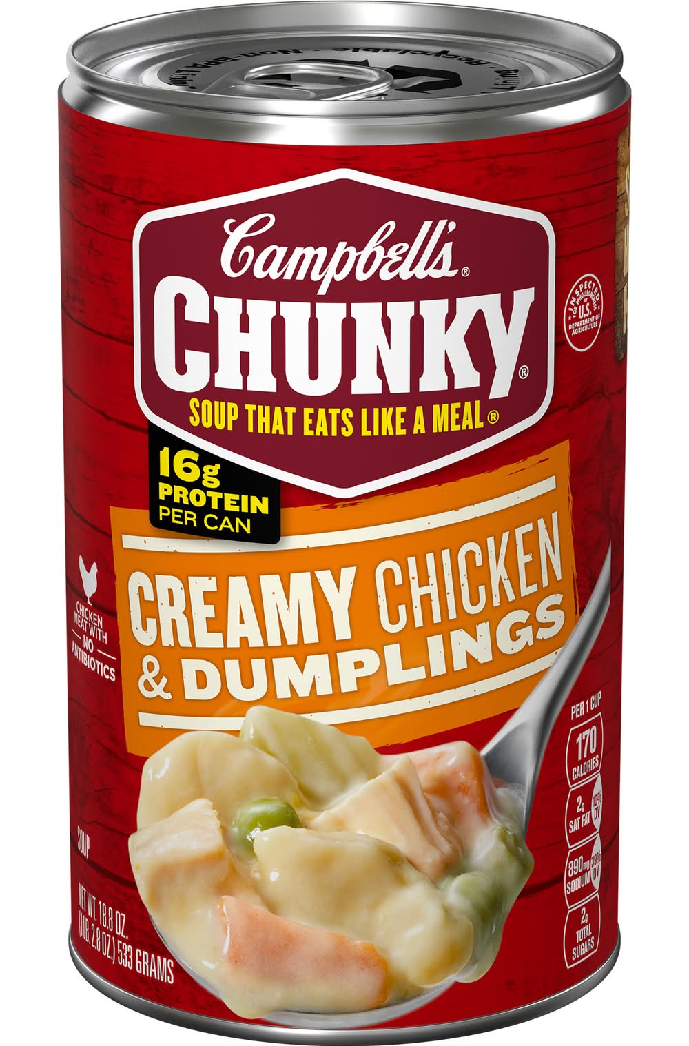 Campbell's Chunky Soup, Creamy Chicken & Dumplings (18.8 oz)