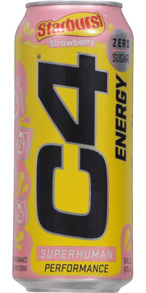 C4 Performance Energy Strawberry Blast 16oz
