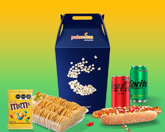 Combo Nachos y Hot Dog