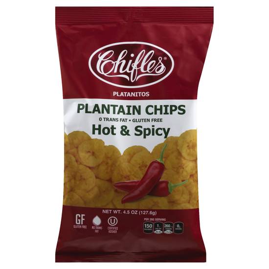Chifles Hot & Spicy Plantain Chips (4.5 oz)