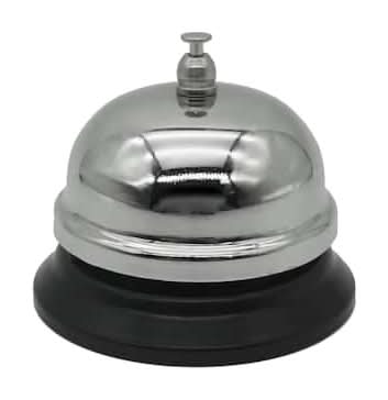 Creatology Desk Bell, Silver